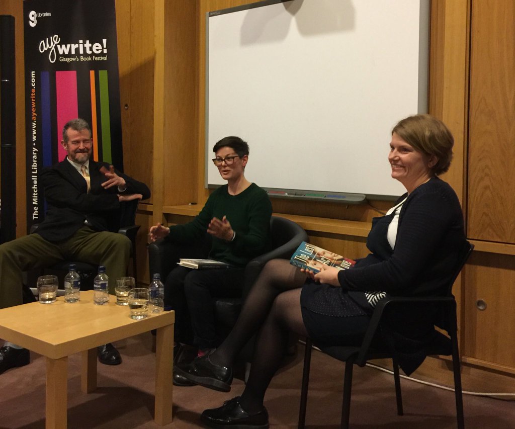 Glasgow with AMJ and Peggy