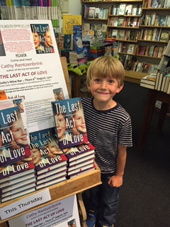 Matt in the Falmouth Bookseller