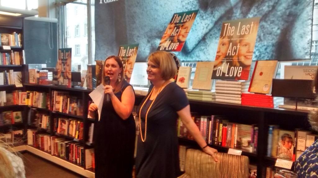 With Francesca at launch